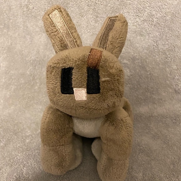 minecraft rabbit plush
